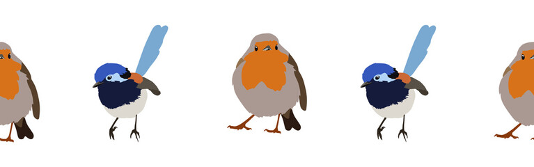 Bird con border. Bird feather silhouette symbol. Bird border isolated on a white background