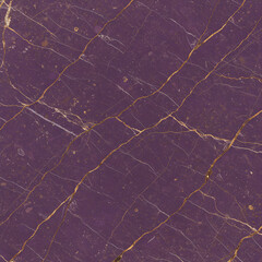 Elegant Purple Marble Texture with Gold Veins