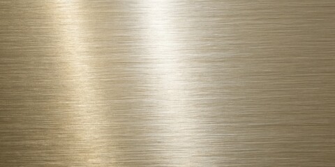 Gold metal texture background with brushed surface, shiny golden metallic plate with horizontal lines, elegant backdrop for luxury design and decoration