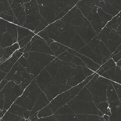 Dark gray marble stone background with white veins