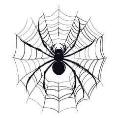 Obraz premium spider, insect, halloween, spider web, festival, vector, transparent background, animal, arachnid, nature, cobweb, danger, spiderweb, scary, horror, creepy, pattern, predator, trap, net, arachnophobia