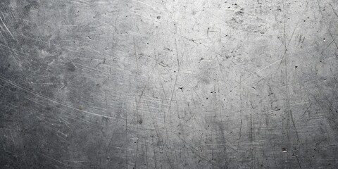 Obraz premium Scratched metal texture background with a distressed and weathered appearance, ideal for adding a raw and industrial touch to designs and visuals