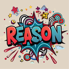 graffiti text design with the word 