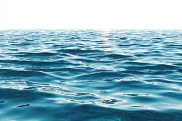 Calm ocean surface, gentle waves