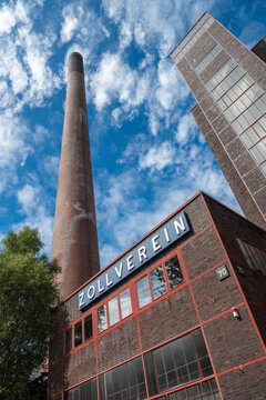 Essen, Germany &ndash; September 3, 2025. Zollverein Coal Mine Industrial Complex in Essen, Germany, UNESCO World Heritage Site. View of Kokerei decommissioned coking plant built in 1961.