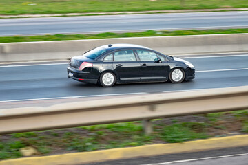 Driven by Precision: Sleek Motion on the Expressway