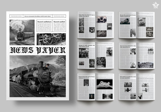 Classic Professional Newspaper Template