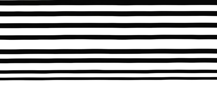 Subtle black parallel stripes on white background, creating a minimalist seamless horizontal pattern,  parallel,  art
