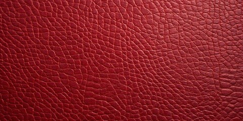 Fototapeta premium Close up top down view of a textured red and orange abstract background with subtle light and shadow play creating depth