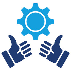 Practice Flat Blue Icon