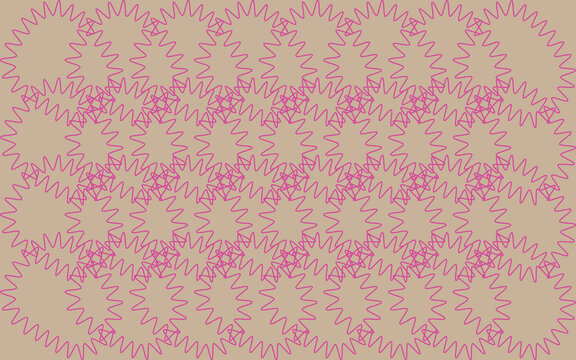Soft pastel geometric pattern with pink and beige tones