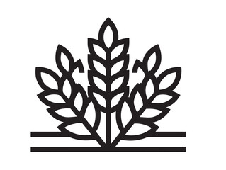 Sophisticated Farm Equipment Icon of Crop Yield Monitor