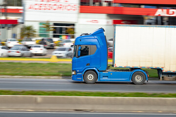 Logistics in Action: Blue Velocity Through the City