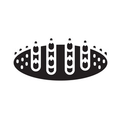 foot massager color flat icon for digital and print projects.