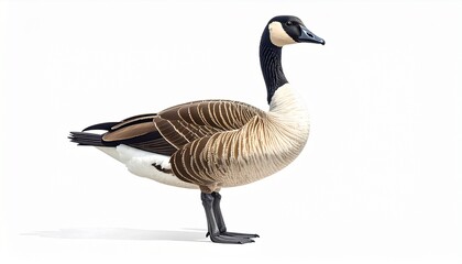 Obraz premium goose on the white 