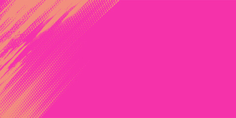 Pink background with grunge pastel color gradient. Simple design.