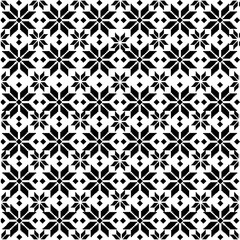 black and white seamless pattern