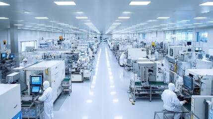 半導体工場のイメージ01