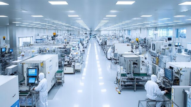 半導体工場のイメージ01