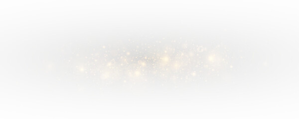 Shimmering gold stardust with magical glowing particles and festive spark. Abstract holiday background with luxurious light, sparkling effects, and vibrant celebratory details.