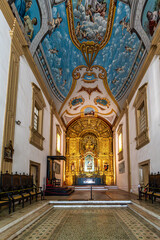 Interior of the Cathedral Metropolitana in the city of Sao Luis do Maranhao, the Cathedral of Nossa Senhora da Vitoria