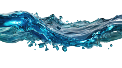 Dynamic Blue: A mesmerizing capture of dynamic water, where fluid motion dances with light. Experience the allure of natural water and its aquatic beauty.