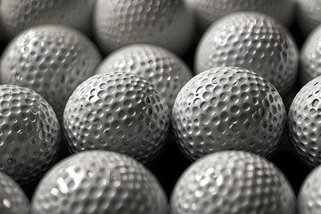 background with golf ball surface texture pattern