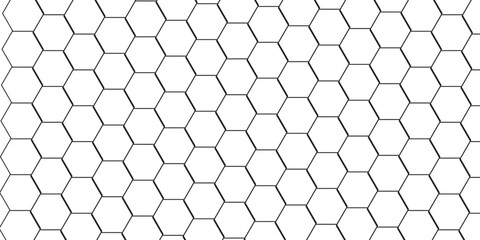 Fototapeta premium Geometric abstract hexagon technology background.. Abstract honeycomb background.. Vector illustration of hexagons pattern, Creative idea for medical technology or science design.