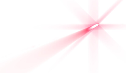 Lens flare vibrant stage spotlight or red laser beams. Glowing light rays background. perfect for wedding card, VFX design, theatre stage poster, party, music event.