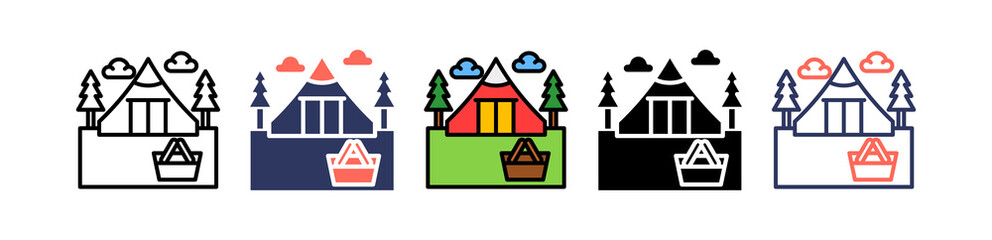 Camping Trip multiple icon