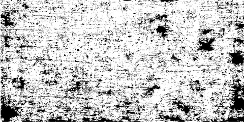 Grunge wall texture background with black ink splash and paint splatter on a rough gray surface