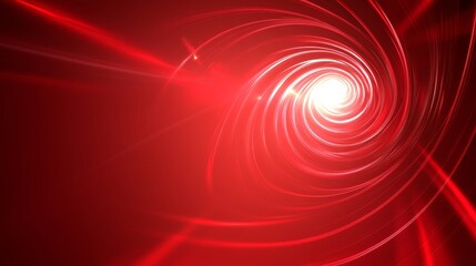 Red vortex ring background