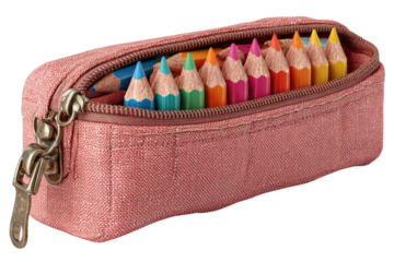 Colorful Pencil Case School Supplies Art Supplies Back to School Colors of The Rainbow Creativity
