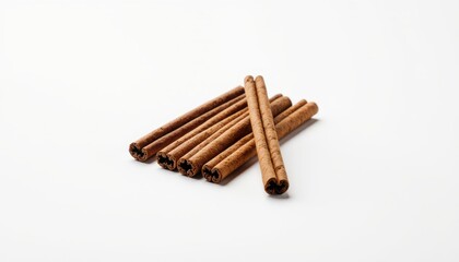 Cinnamon sticks preparation kitchen food photography neutral background close-up culinary inspiration