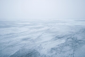 Obraz premium Snow removal background