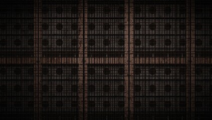 Rough metallic mesh texture