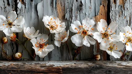 Beautiful white rustic flowers high resolution image