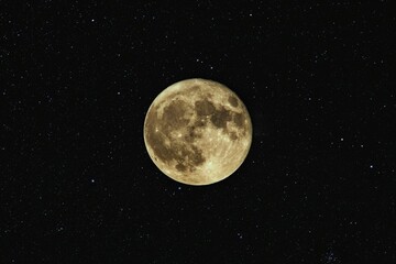 full moon in the night