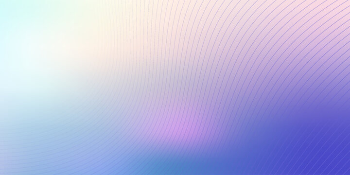 Pastel tint gradient background with wavy lines texture, vector ilustration.