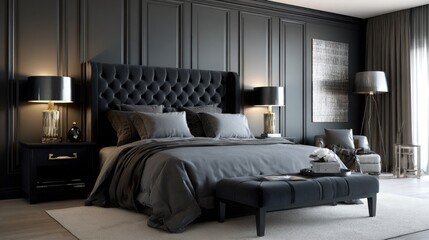 luxury hotel room