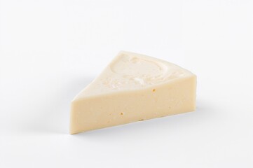 Cheese on a plain white background