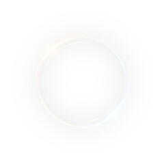 Circle light, glowing ring, magic circle, neon glow, sparkle energy. PNG magic circle PNG glow ring with light particles, perfect Overlay for transparent background.
