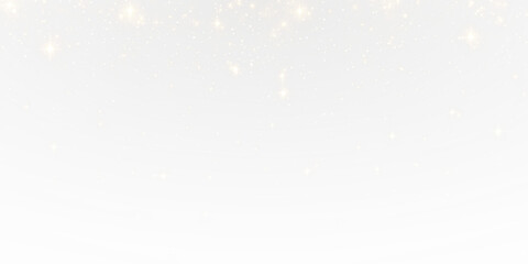 Golden sparkle dust, magic particle PNG, shining glitter texture, festive Overlay, abstract glowing stars with transparent effect. Elegant golden bokeh PNG for celebration and design.