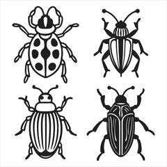 A Resilient and Iridescent Beetle, a Powerful Insect with a Shiny Exoskeleton and Hardened Elytra, a Symbol of Nature's Strength and Diversity