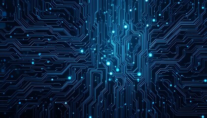 Circuit Technology Background – Futuristic Digital Design with Electronic and Tech-Inspired Patterns