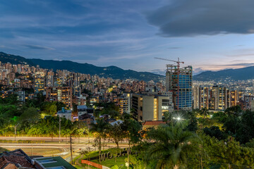 Obraz premium HDR Medellín - Poblado