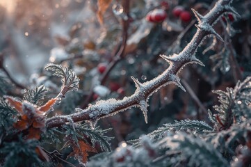 Thorn Encased in Ice