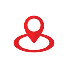 Collection of vector location icons or place markers with various shapes, white background