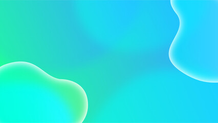 水をイメージした明るいグラデーションの背景画像