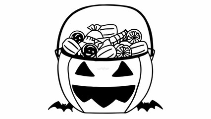 A realistic Halloween themed vector collection featuring high-definition isolated designs with no background. Includes detailed carved pumpkins glowing with candlelight, spooky black bats in flight, c